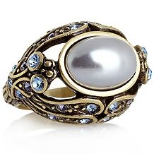 Heidi Daus Art Nouveau Crystal Accented Drop Earrings