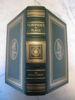   LIBRARY LEATHER Nine Plays EURIPIDES 100 Greatest Books of All Time