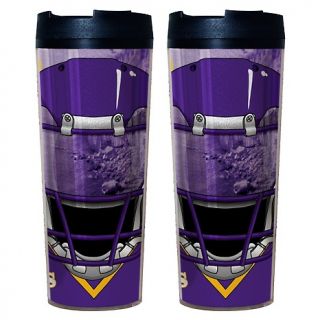  nfl set of 2 travel tumblers with lids vikings rating 63 $ 19 95 s