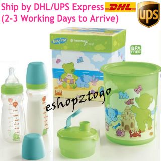 Tupperware BPA Free Baby Feeding Collection Bottle Set SHIP by DHL UPS