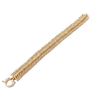 Jewelry Bracelets Chain Bold Diamond Cut Link Bracelet