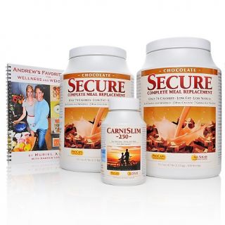 Andrew Lessman SECURE Meal Replacement and CarniSlim 250 Kit with