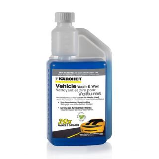 Karcher Electric Pressure Washer Vehicle Wash and Wax 20x Detergent 9