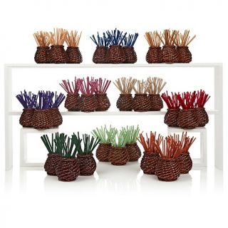  Fragrant Odor Eliminating Set of 3 Vases with 75 Sticks