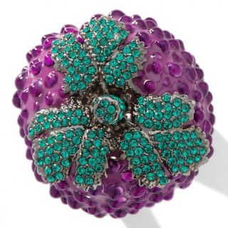 Princess Amanda Tuscan Treasure Grape Design Enamel Ring