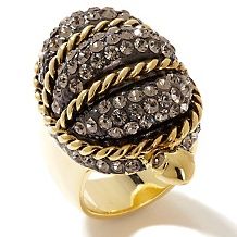  amanda gloria turtle pave diamond crystal ring $ 19 98 $ 79 95