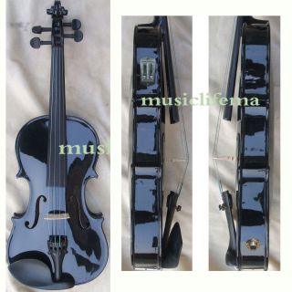 New Acoustic Electric Violin Ebony Parts Fine Tone