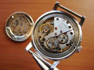 POLJOT Kirovka Vintage Soviet Russian Mechanical Wristwatch Perfect