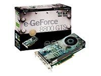 EVGA NVIDIA GeForce 8800 GTS (512P3N841AR) 512 MB GDDR3 SDRAM PCI