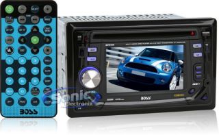 Boss BV9150 2 DIN Car DVD CD  Player w USB and Aux