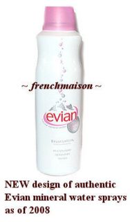5oz Evian Brumisateur Mineral Water Spray French Spa