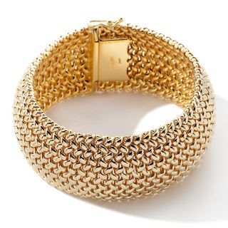 Technibond® Rice Shaped Woven Link 7 1/2 Bracelet