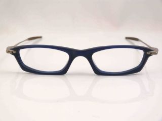 New Oakley RX Eyeglasses Frame Prescription WHY2 Vision Care Dark Blue