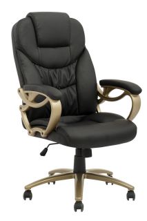  Leather Executive Computer Ergonomic Office Desk Task Chair O7