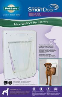 PetSafe Smartdoor Electronic Large Dog Door Up to 100LB 16 1 8 w x 23