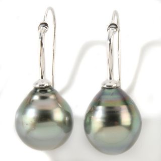 Designs by Turia 13 14mm Cultured Tahitian Pearl Sterling Silver Drop