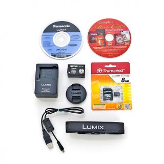 Panasonic LUMIX 16MP 24X Optical Zoom 3 LCD Camera with HD Video, 8GB