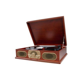 Studebaker Wooden Cabinet Turntable with AM/FM Radio