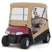 EZGO Golf Cart Enclosure w Zip Off Windshield Carrying Case