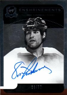 2011 12 The Cup Enshrinements Ceel Eric Lindros Auto 50