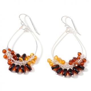 Age of Amber Age of Amber Multicolored Amber Teardrop Sterling Silver