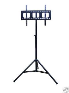 Large Adjustable LCD TV Exhibition Stand Tripod Black
