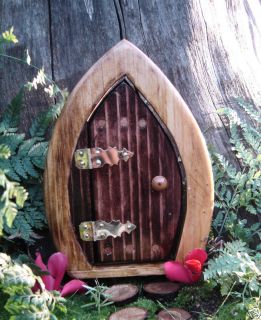 Miniature Garden Fairy, Gnome, Hobbit, Elf, Troll door. Open enchanted