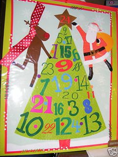 New Countdown to Xmas Calendar 11 5 x 14 5 w Envelope