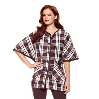 Fashion Fashion Accessories Shrugs & Capes Hot in Hollywood Plaid