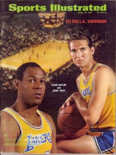 Sports Illustrated 1968 Lakers Elgin Baylor Jerry West