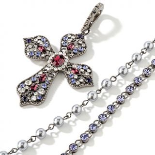 Real Collectibles by Adrienne® Jewel Encrusted Masterpiece Cro at