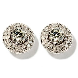 Jewelry Earrings Stud 1.01ct White Diamond Convertible Stud 14K