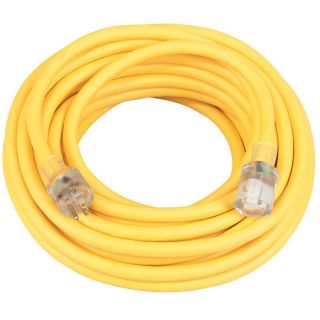  10 3 Yellow American Contractor Series Outdoor Extension Cord