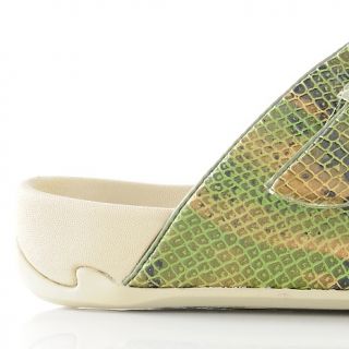 Kalsø Earth® Shoe Exotic Snake Embossed Thong Sandal