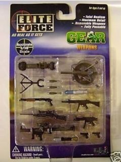 BBI 1 18 Elite Force 3 75 Gi Joe Weapons Pack E