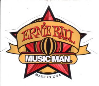  Ernie Ball Music Man Star Sticker