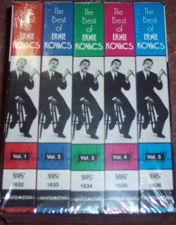 The Best of Ernie Kovacs Collectors Edition VHS 1991 5 Tape Set