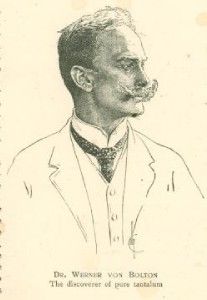 1906 Nernst Osmium Lamp Tantalum Lamp Werner Von Bolton