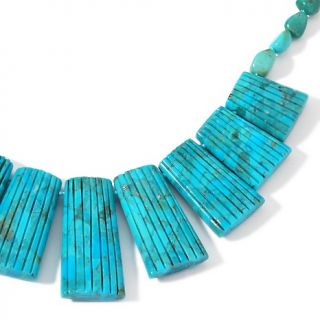 Sally C Treasures Turquoise Sterling Silver Cleopatra Style Reversible