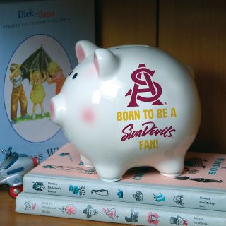 109 5034 ncaa born to be a fan piggy bank arizona state rating be the