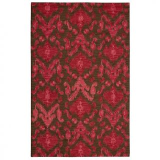   stark ikat red wool siam rug 8 x 106 d 20120402181124437~177248