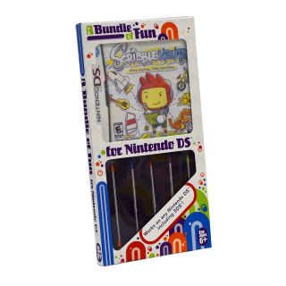 110 7777 scribblenauts bundle with bonus 5 color stylus pens nintendo