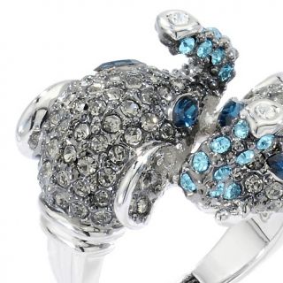 Real Collectibles by Adrienne® Jeweled Elephant Pavé Crys
