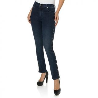 114 902 diane gilman dg2 side studded skinny stretch denim jeans