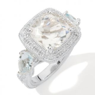 114 400 ramona singer jewelry 4 62ct white quartz aquamarine and