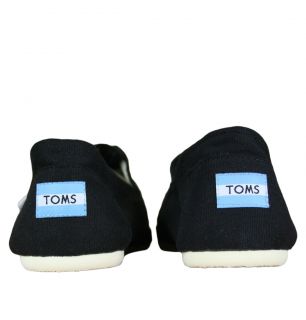 title toms classic mens espadrilles ss12 black rrp £ 35 00 our price