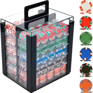 112 2129 1000 nexgen pro classic poker chips with acrylic case rating