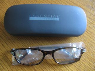 New Essential Pearle Vision Eyeglasses Frames Eye Glasses EN6652 Case