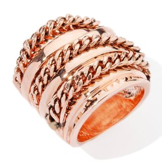 121 457 glamour jewelry rose chain cigar band ring rating 25 $ 9 00 s