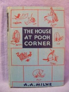  House at Pooh Corner A A Milne HC Illustrator Ernest H Shepard